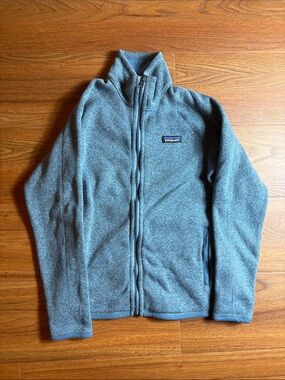 Patagonia baby blue women’s medium Full-Zip Fleece Jacket